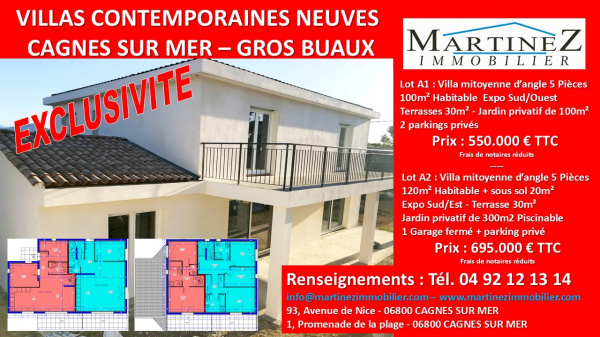 Offres de vente Maison Cagnes-sur-Mer 06800